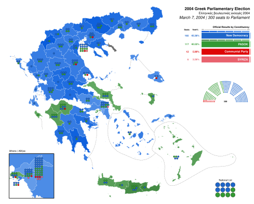 2004 Greek legislative election